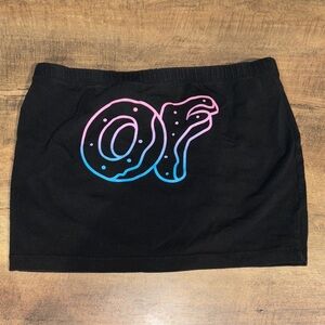 Odd Future Womens Small Black Tube Top